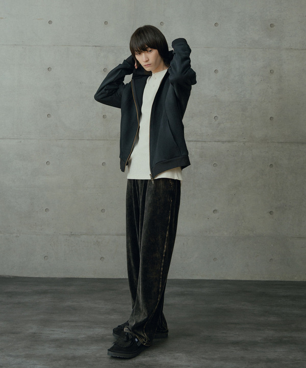 オーバーサイズ切替加工パーカー 詳細画像 12