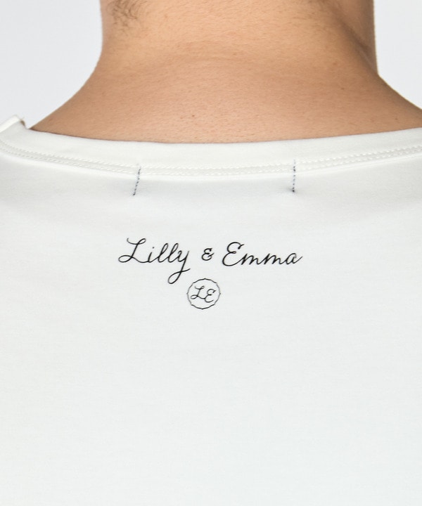 【Lilly&Emma/リリー&エマ】 別注 オリジナルTシャツ/半袖 フラッシュプリントTEE 詳細画像 11
