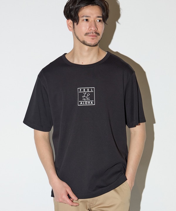 【Lilly&Emma×UNION STATION/リリー＆エマ】別注プリント 半袖Tシャツ/ボックスロゴ｜メンズファッション通販 MEN'S  BIGI ONLINE STORE (メンズビギ オンラインストア)