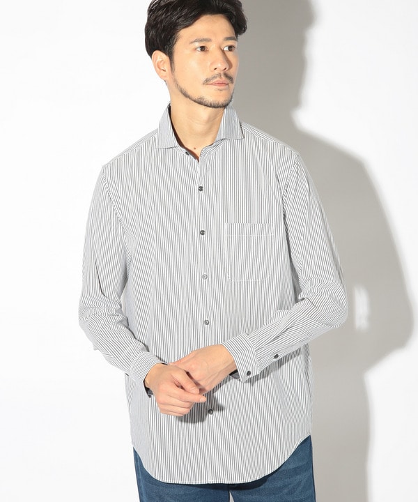 ストレッチドビーストライプシャツ｜メンズファッション通販 MEN'S