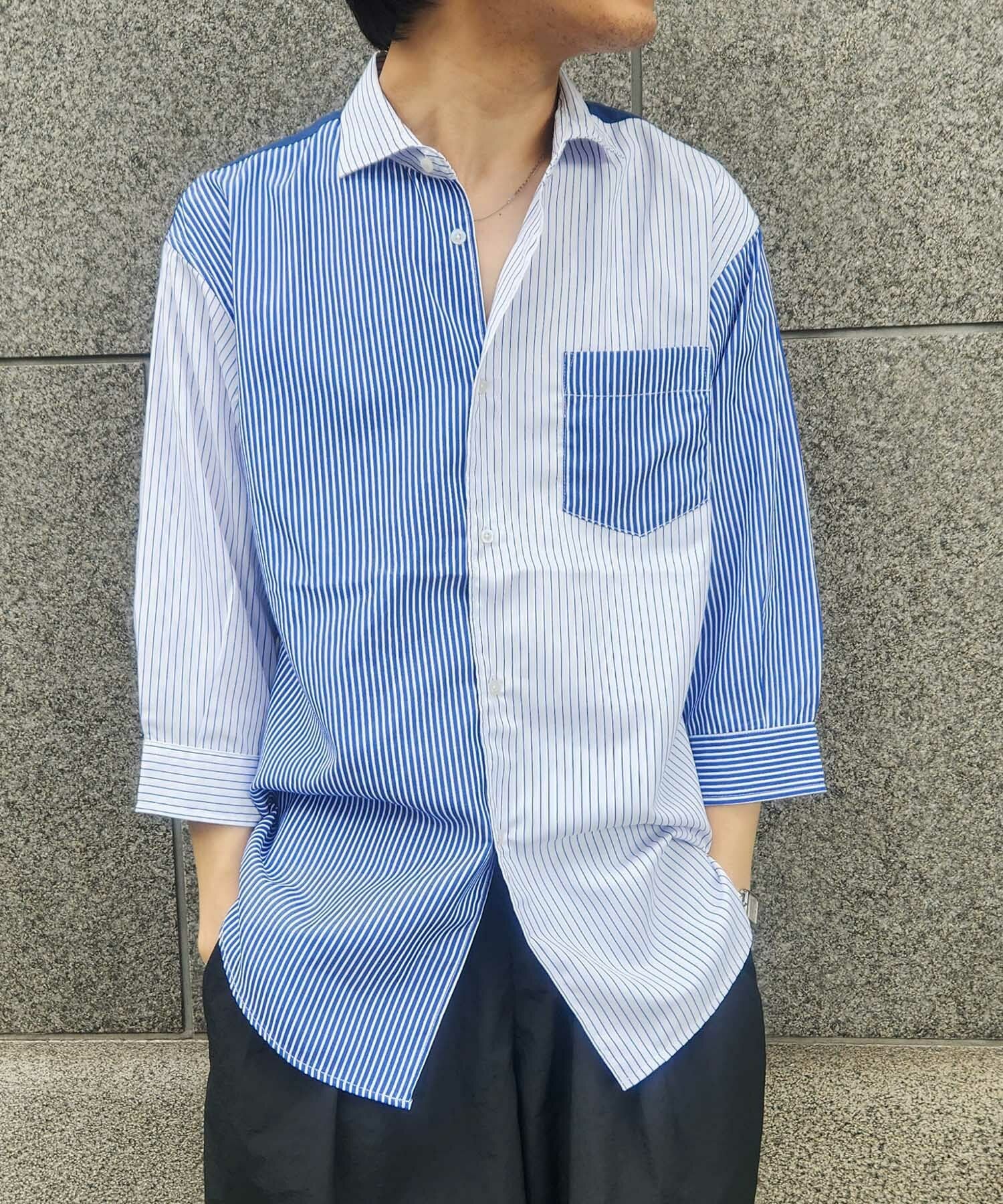 クレイジーパターン七分袖シャツ｜メンズファッション通販 MEN'S BIGI