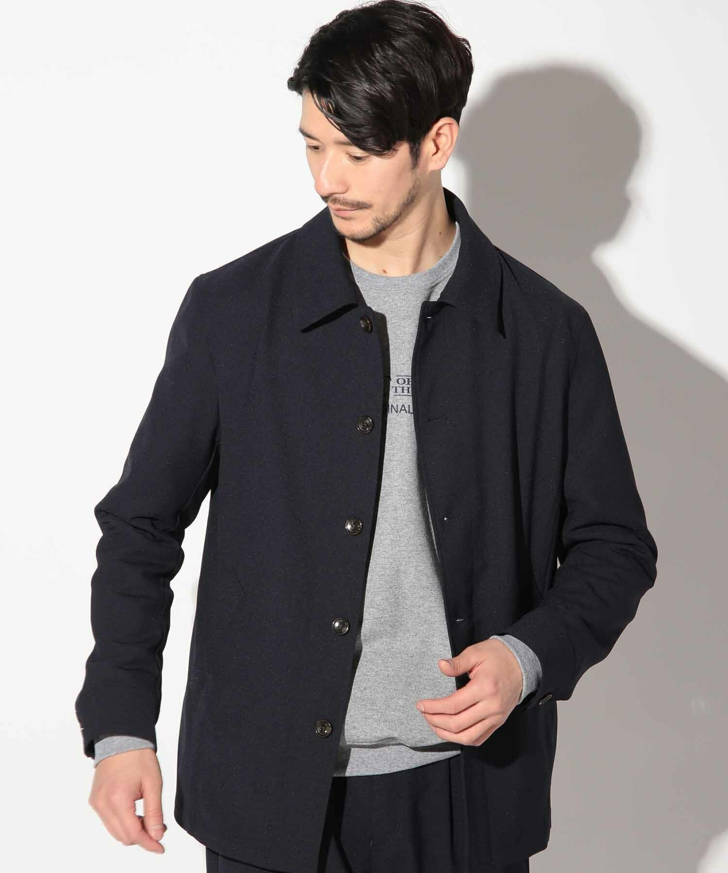 ポリエステルオックスショートステンカラーブルゾン｜メンズファッション通販 MEN'S BIGI ONLINE STORE (メンズビギ  オンラインストア)