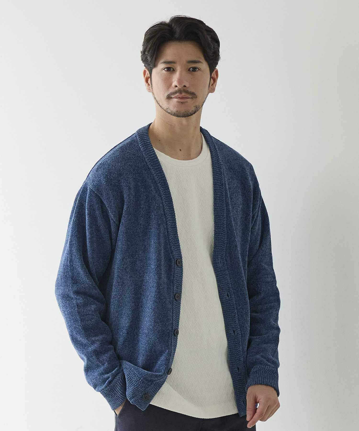 モールニットカーディガン｜メンズファッション通販 MEN'S BIGI ONLINE STORE (メンズビギ オンラインストア)