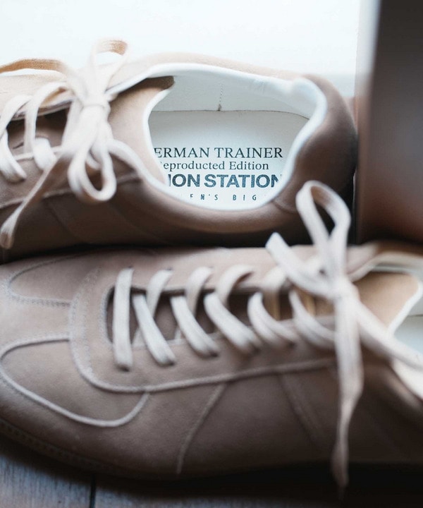 【UNION STATION by MEN’S BIGI 】REPRODUCT MILITALY GERMAN TRAINER ジャーマントレーナー 詳細画像 6