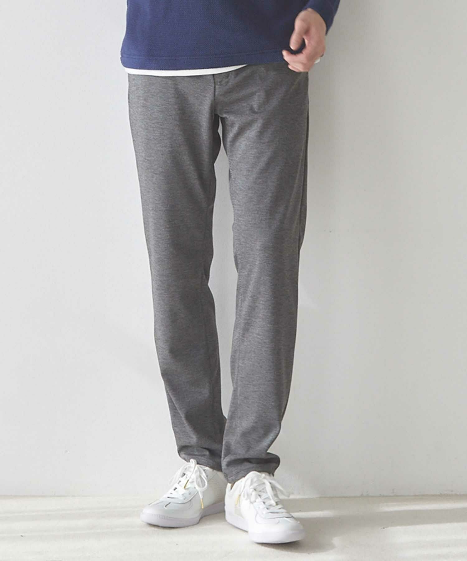 02352 セオリー ダブルニット イージー トラックパンツ グレー P