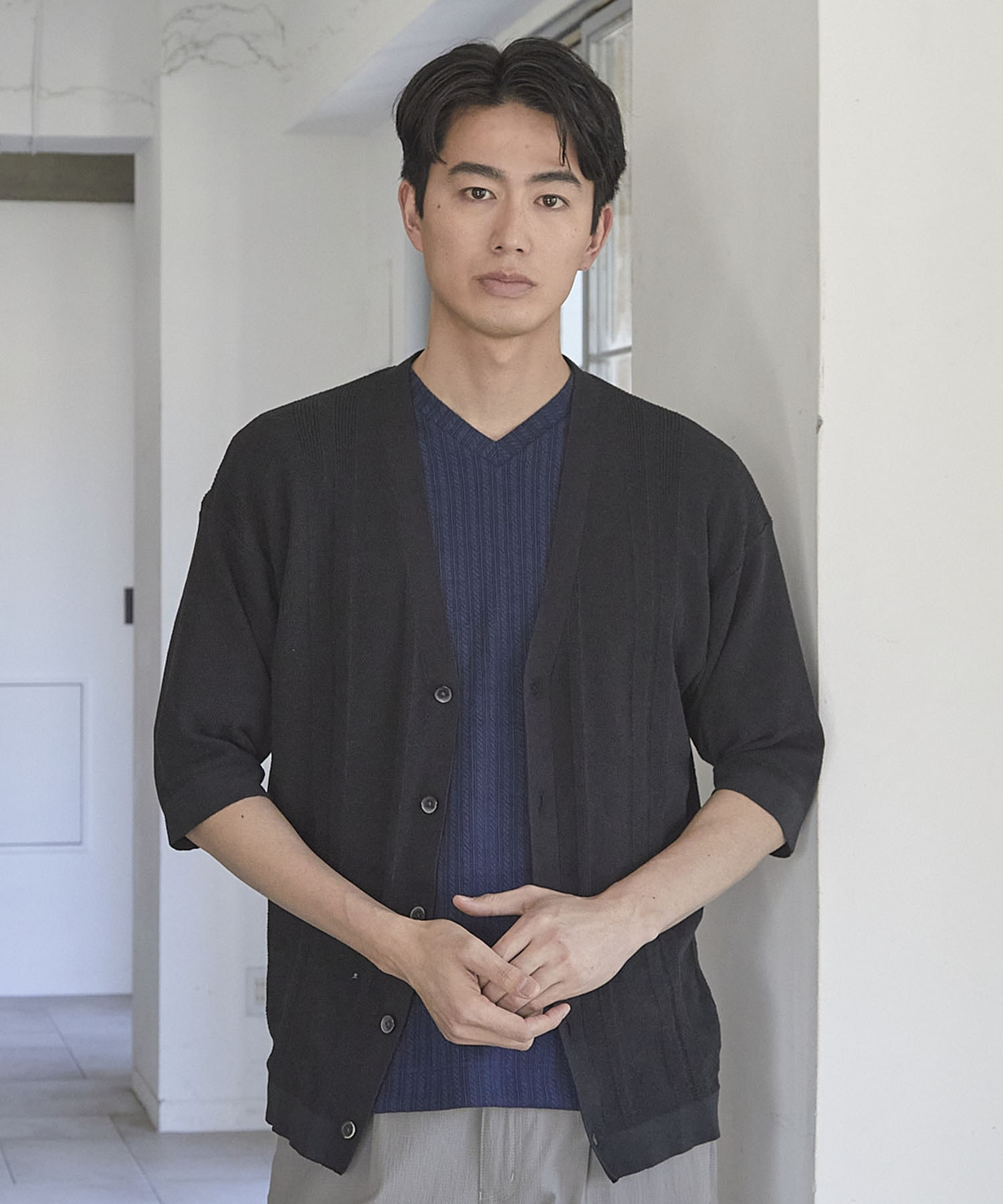 Yahoo!オークション -「men's bigi ニット」(カーディガン