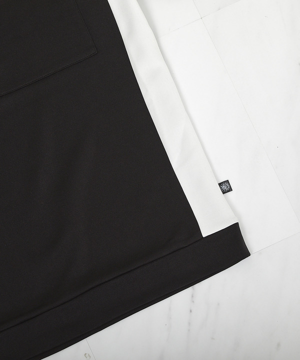 【接触冷感】キシリトールパネル切り替えポンチTシャツ 詳細画像 9