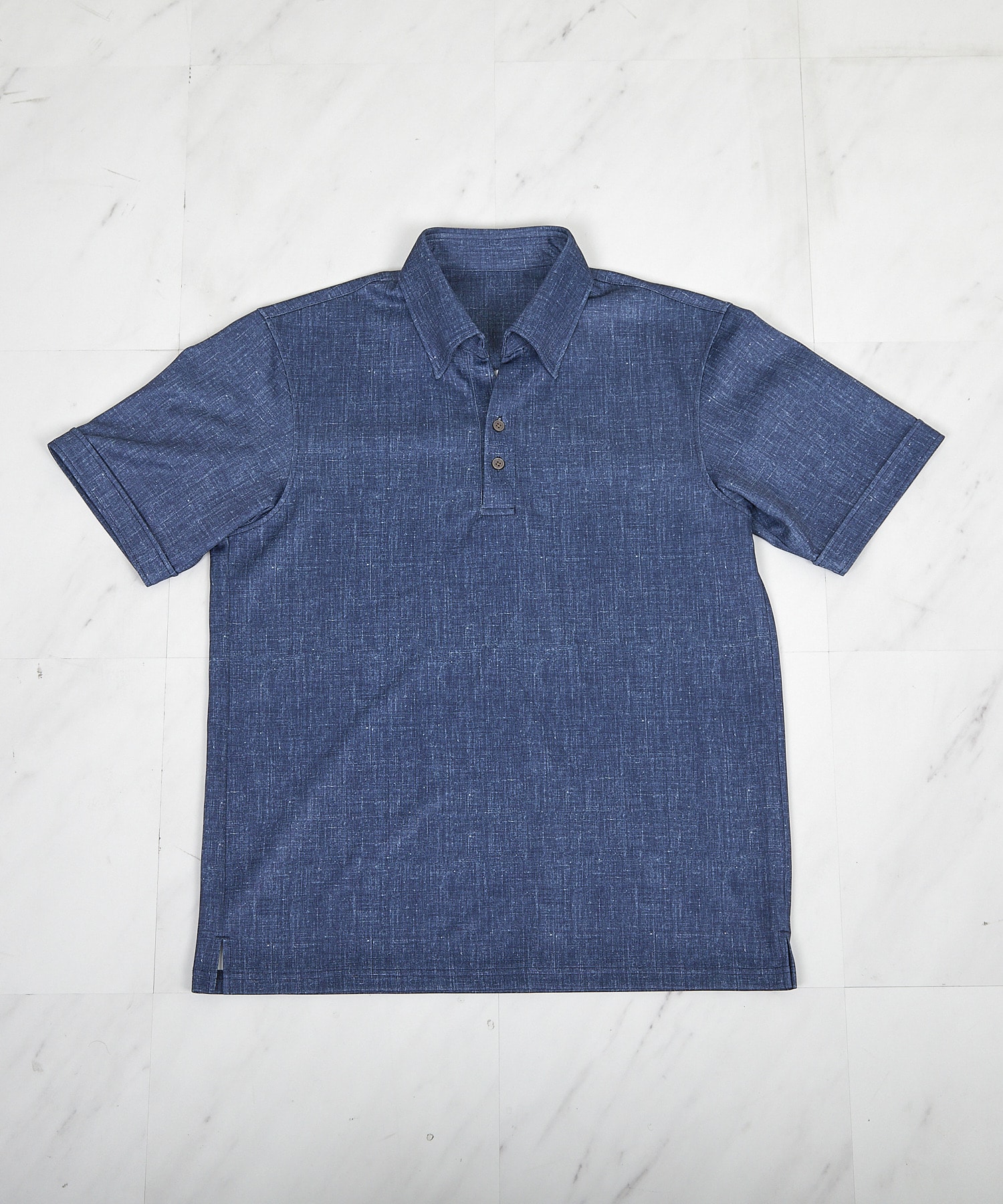 A.PRESSE スキッパー　ニットポロ　サイズ2 A PRESSE 24SS スキッパーニット ポロ サイズ2 アプレッセ