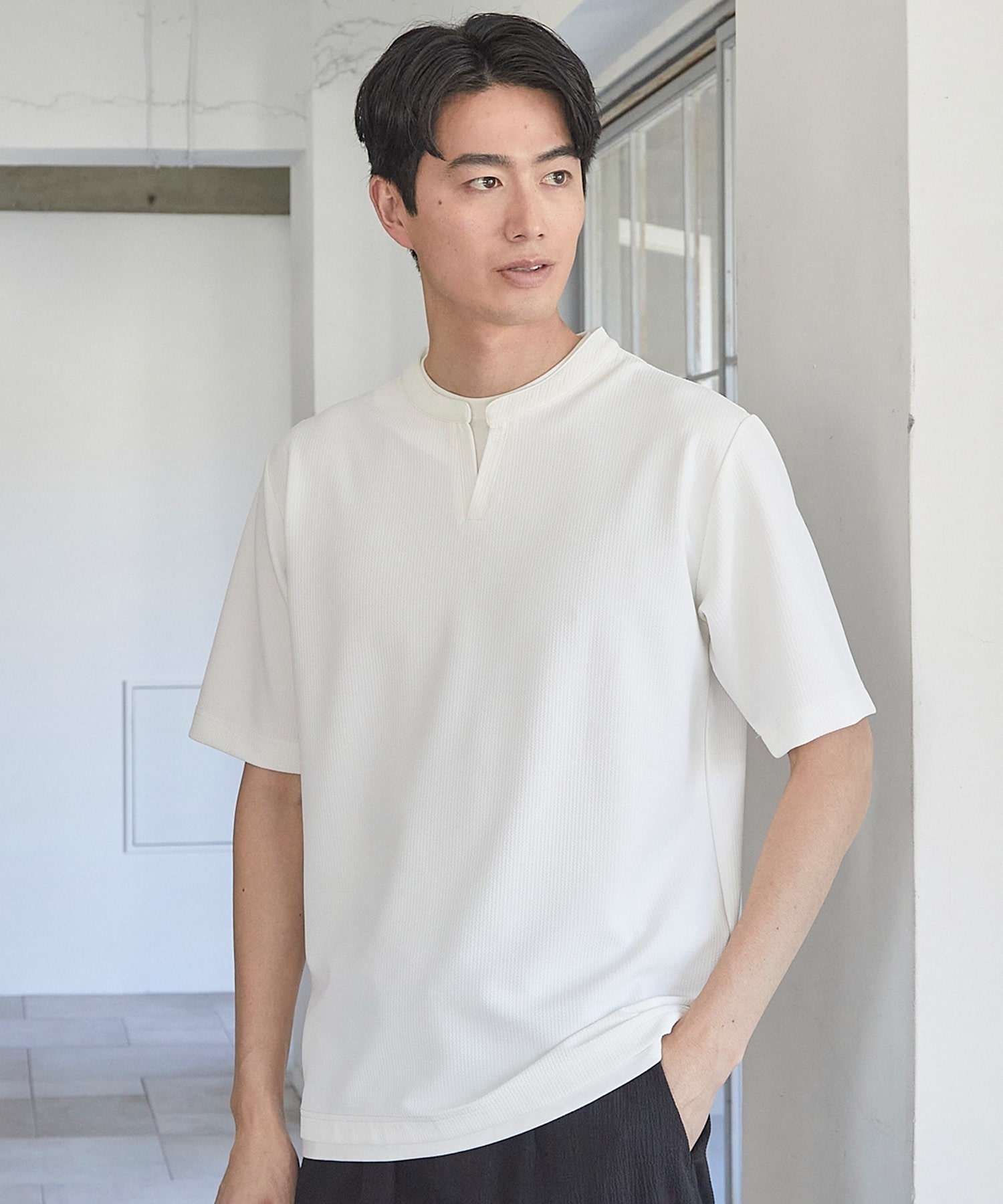 【美品】 ファビアナフィリッピ　半袖シャツ　モニーレ　　M位 ネイビー 美品】 ファビアナフィリッピ 半袖シャツ モニーレ M位 ネイビー