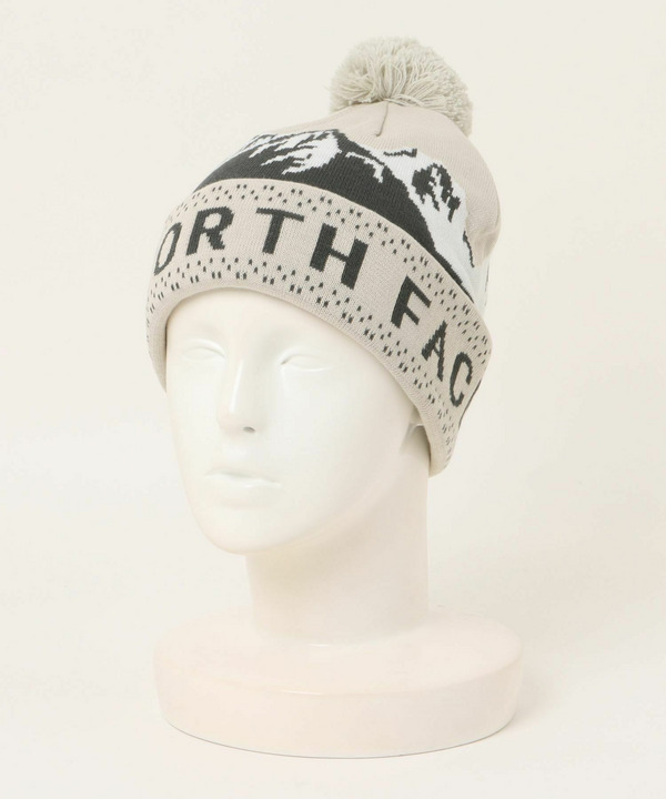 【THE NORTH FACE】Snow Bum Beanie / スノーバムビーニー（ユニセックス） 詳細画像 ベージュ 1