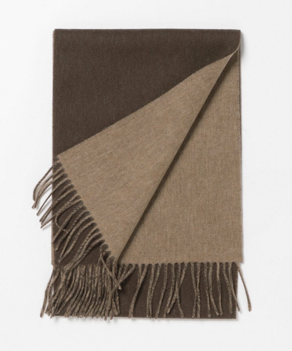 カシミア混リバーシブルマフラー 詳細画像 3