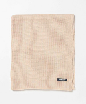 ワッフルニットマフラー