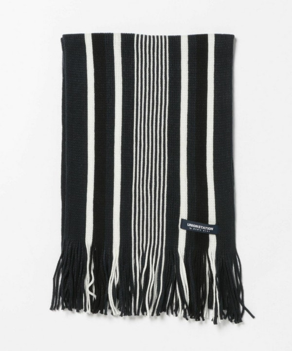 ストライプマフラー 詳細画像 ネイビー 1