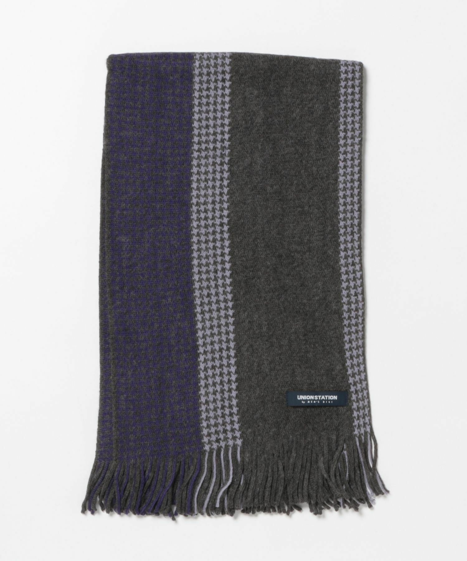 ウール混千鳥マフラー｜メンズファッション通販 MEN'S BIGI ONLINE