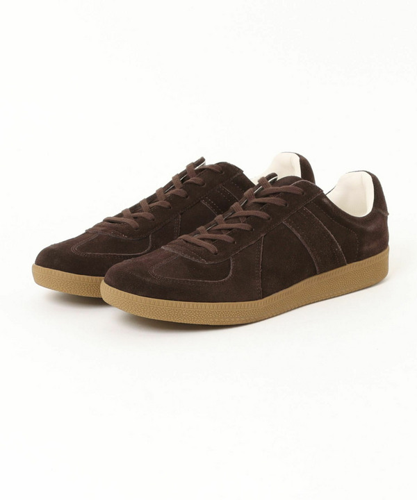 【UNION STATION by MEN’S BIGI 】REPRODUCT MILITALY GERMAN TRAINER ジャーマントレーナー 詳細画像 ブラウン 1