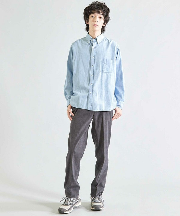 ブリーチ加工デニムシャツ 詳細画像 6