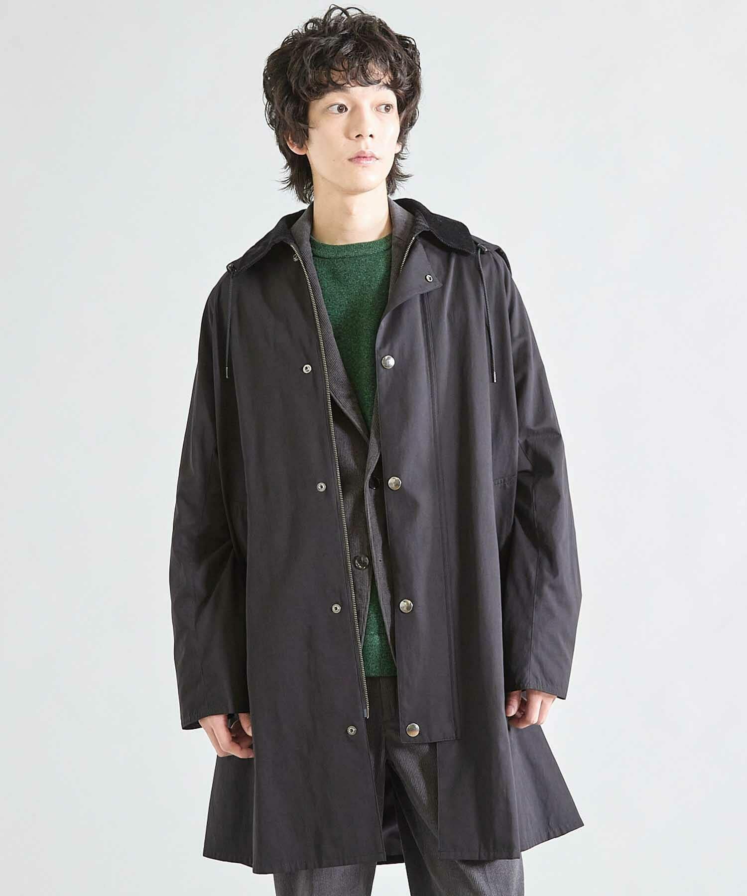 【よも様】crewre クルーレ ピーチスキンモッズコート　ダークブラウン crewre online shop / ピーチスキンモッズコート