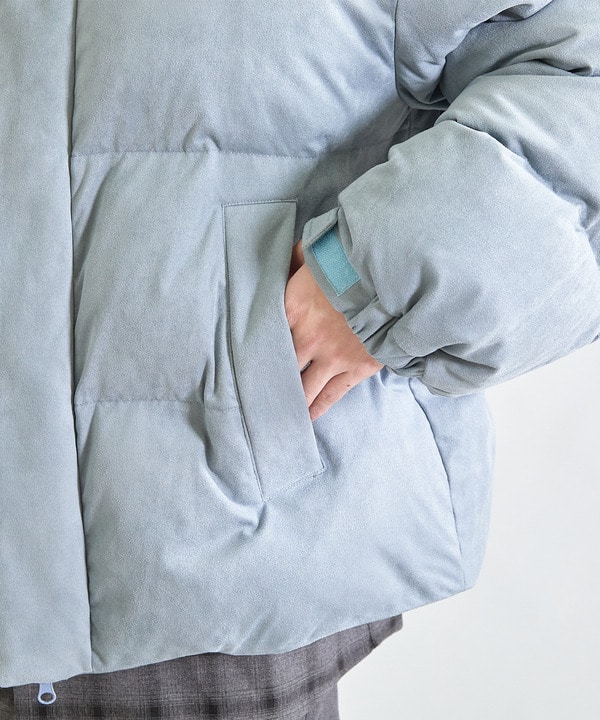 ビーガンスウェード中綿ブルゾン 詳細画像 13