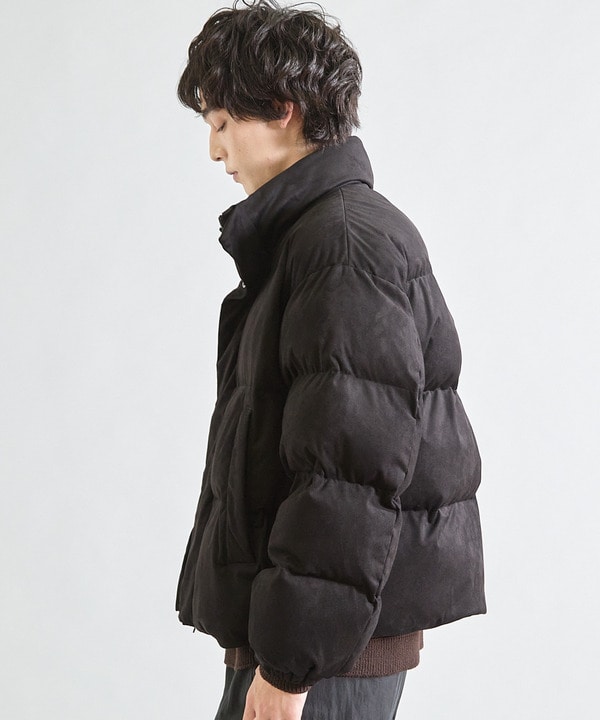 ビーガンスウェード中綿ブルゾン 詳細画像 16