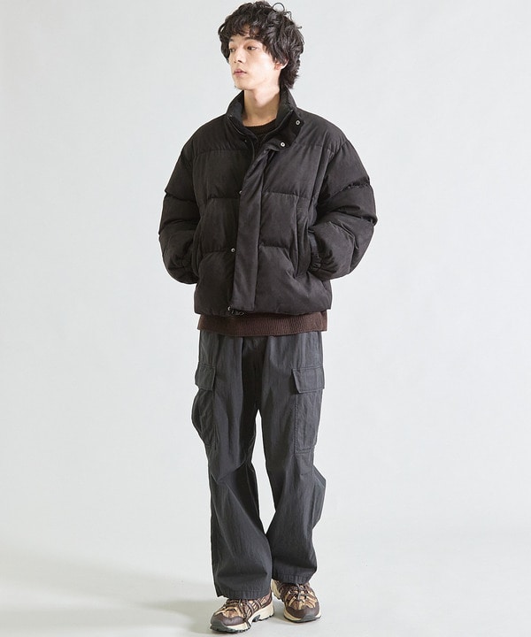 ビーガンスウェード中綿ブルゾン 詳細画像 18