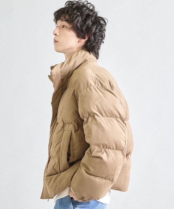 ビーガンスウェード中綿ブルゾン 詳細画像 2