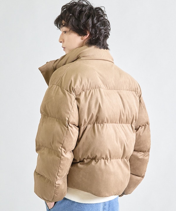 ビーガンスウェード中綿ブルゾン 詳細画像 3