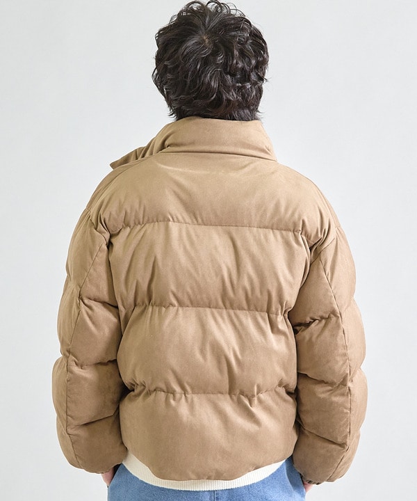 ビーガンスウェード中綿ブルゾン 詳細画像 4