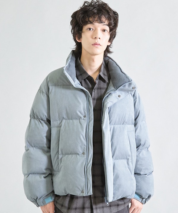 ビーガンスウェード中綿ブルゾン 詳細画像 7