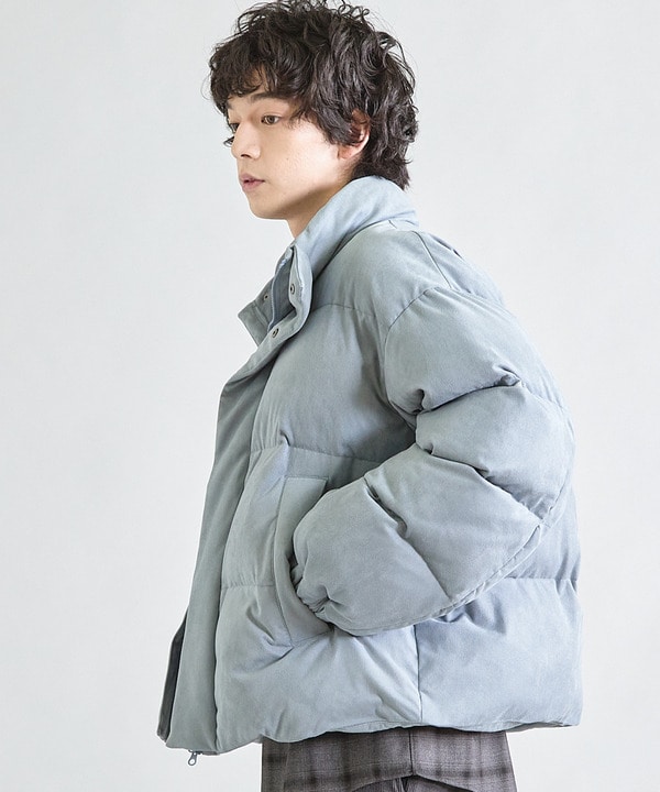 ビーガンスウェード中綿ブルゾン 詳細画像 8