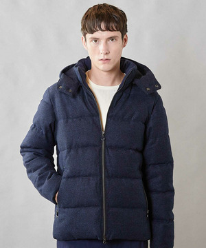 【THERMOLITE / サーモライト】カルゼウールライク中綿ブルゾン