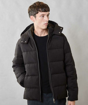 【THERMOLITE / サーモライト】カルゼウールライク中綿ブルゾン