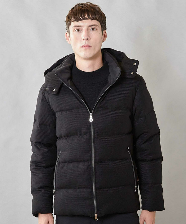 【THERMOLITE / サーモライト】カルゼウールライク中綿ブルゾン 詳細画像 1