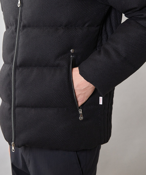 【THERMOLITE / サーモライト】カルゼウールライク中綿ブルゾン 詳細画像 10