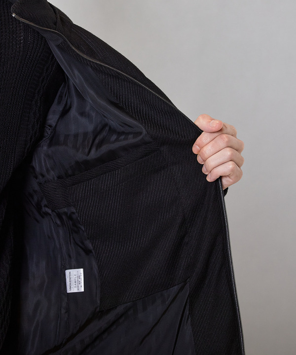 【THERMOLITE / サーモライト】カルゼウールライク中綿ブルゾン 詳細画像 11