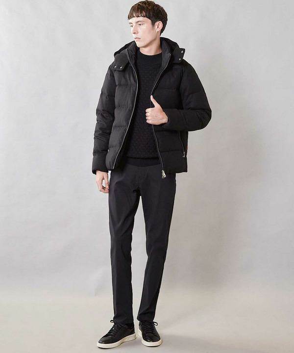 【THERMOLITE / サーモライト】カルゼウールライク中綿ブルゾン 詳細画像 12