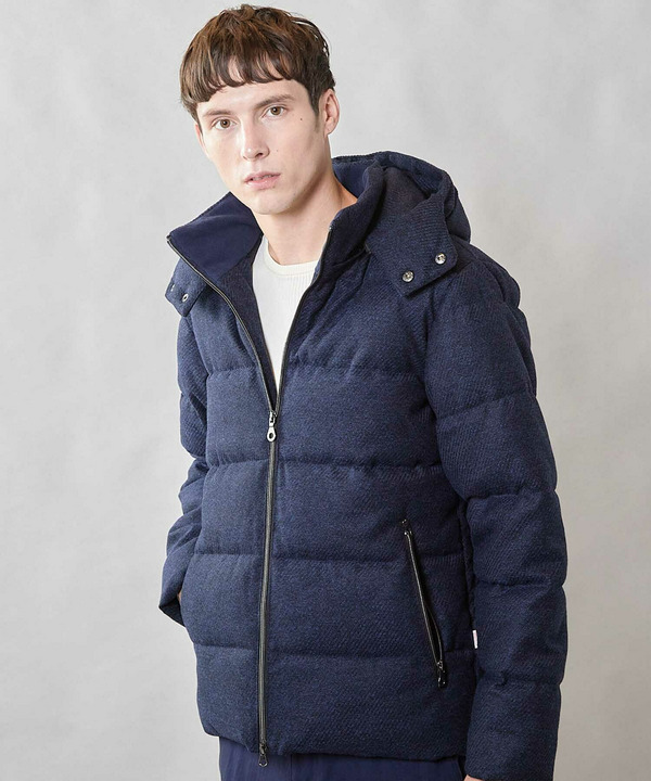 【THERMOLITE / サーモライト】カルゼウールライク中綿ブルゾン 詳細画像 13