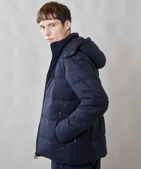 【THERMOLITE / サーモライト】カルゼウールライク中綿ブルゾン 詳細画像 14