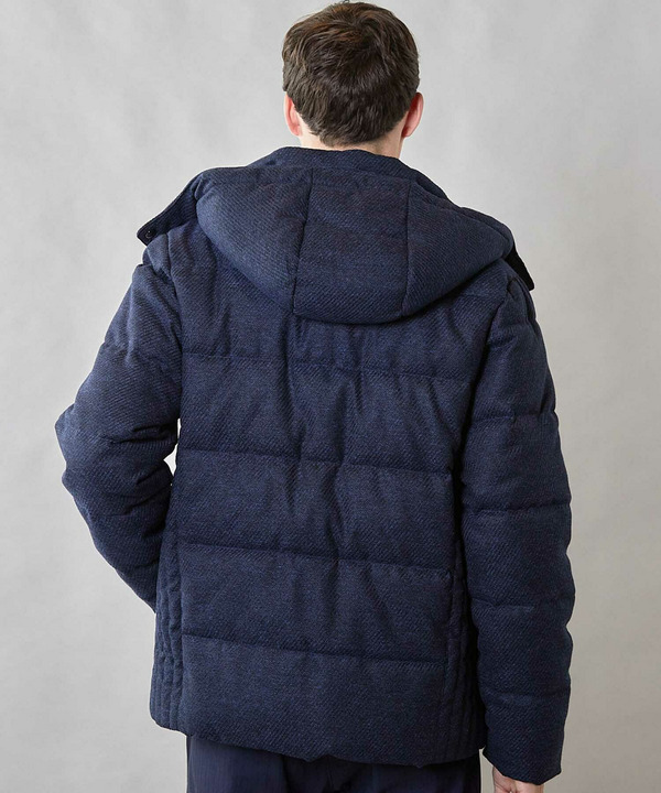 【THERMOLITE / サーモライト】カルゼウールライク中綿ブルゾン 詳細画像 15