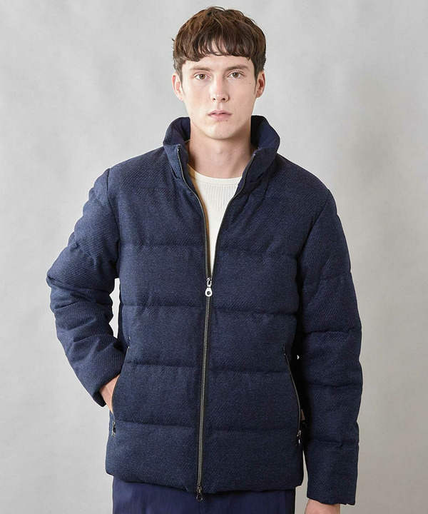 【THERMOLITE / サーモライト】カルゼウールライク中綿ブルゾン 詳細画像 16