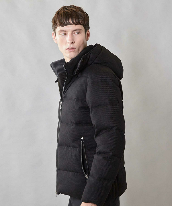 【THERMOLITE / サーモライト】カルゼウールライク中綿ブルゾン 詳細画像 2