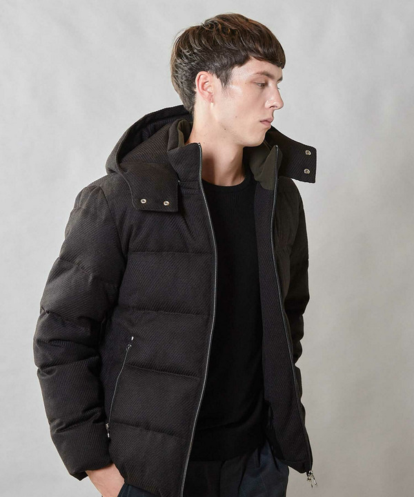 【THERMOLITE / サーモライト】カルゼウールライク中綿ブルゾン 詳細画像 21