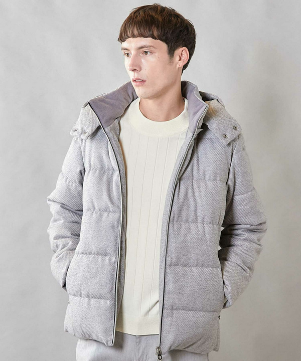 【THERMOLITE / サーモライト】カルゼウールライク中綿ブルゾン 詳細画像 30