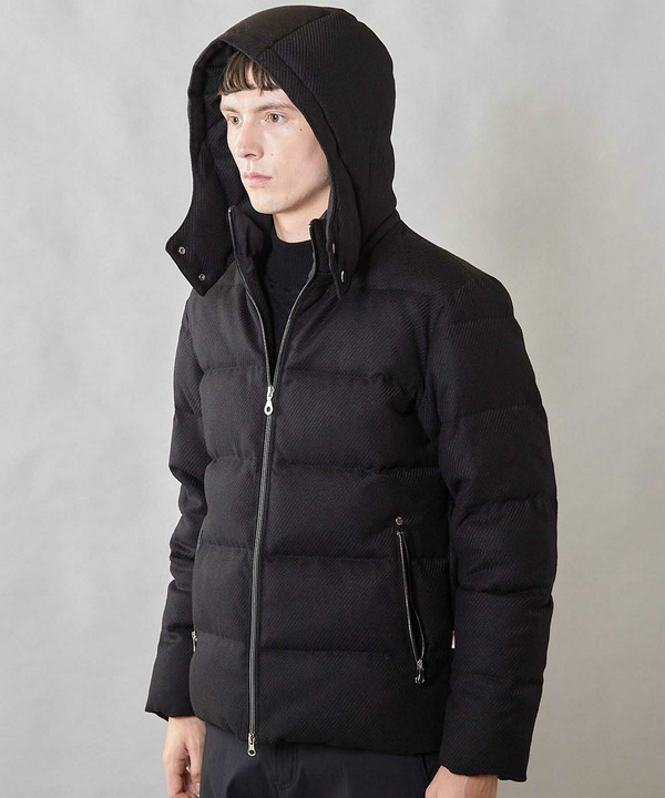 【THERMOLITE / サーモライト】カルゼウールライク中綿ブルゾン 詳細画像 4