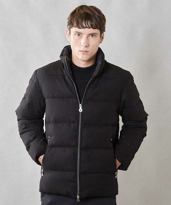 【THERMOLITE / サーモライト】カルゼウールライク中綿ブルゾン 詳細画像 5