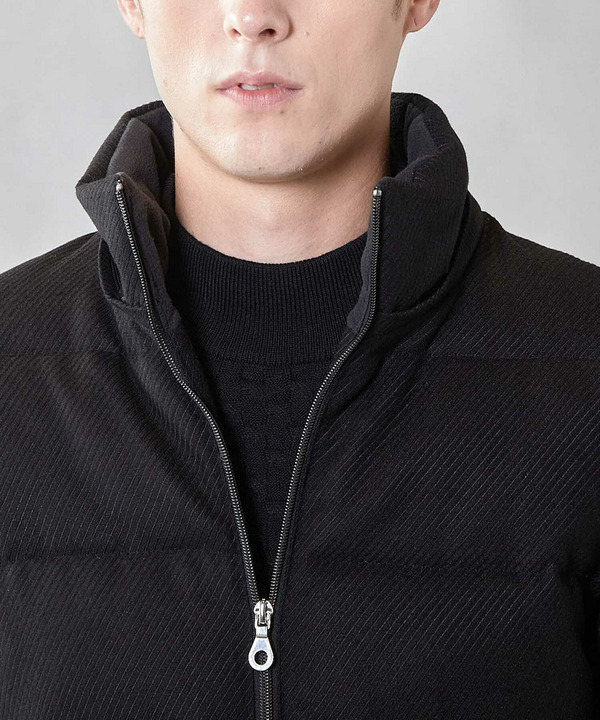 【THERMOLITE / サーモライト】カルゼウールライク中綿ブルゾン 詳細画像 8