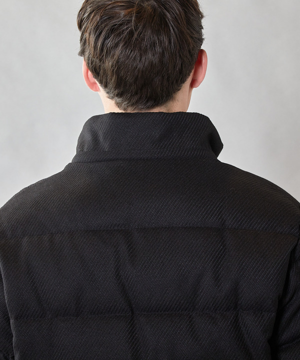 【THERMOLITE / サーモライト】カルゼウールライク中綿ブルゾン 詳細画像 9