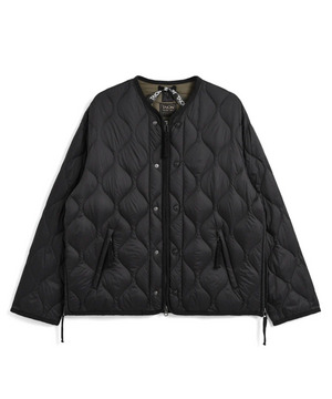 【TAION】ミリタリー M65 ライナーWジップ ショートダウンジャケット-ソフトシェル