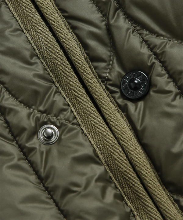 【TAION】ミリタリー M65 ライナーWジップ ショートダウンジャケット-ソフトシェル 詳細画像 2