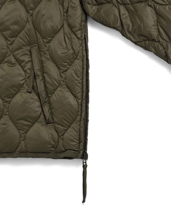 【TAION】ミリタリー M65 ライナーWジップ ショートダウンジャケット-ソフトシェル 詳細画像 5