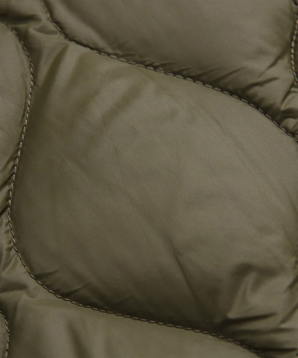 【TAION】ミリタリー M65 ライナーWジップ ショートダウンジャケット-ソフトシェル 詳細画像 8